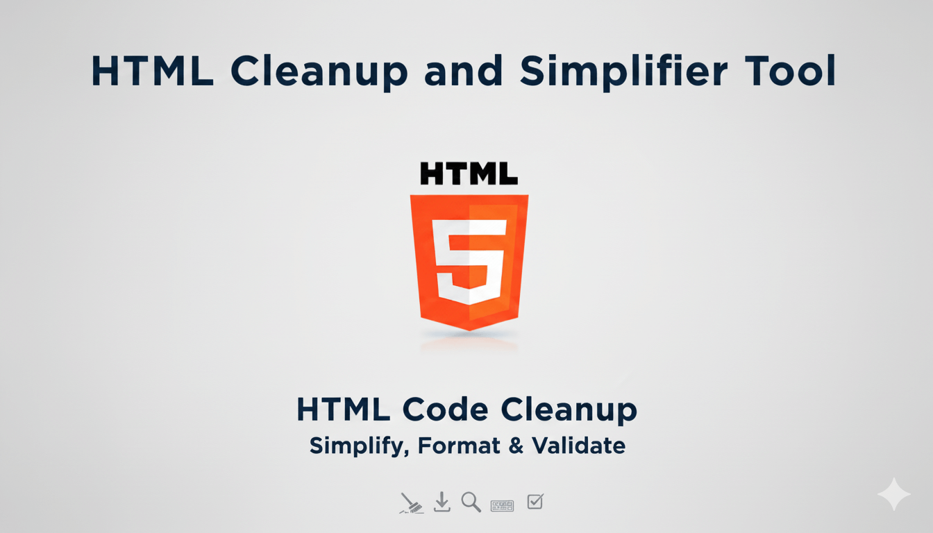 html cleanup