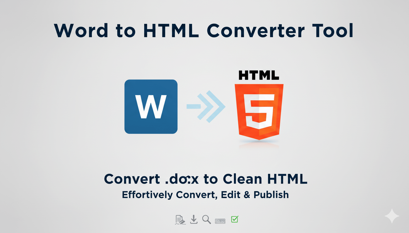 word to html